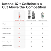 Ketone Energy Shots con cafeína 100 mg de cafeína de té verd