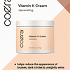 Crema de vitamina K 4 oz | Fórmula premium para moretones, a