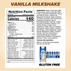 Batido de proteína de vainilla , 30 g de proteína completa,