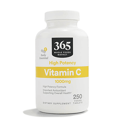 365 de Whole Foods Market, Vitamina C 1000 mg, 250 comprimid