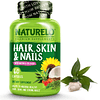 Vitaminas para cabello, piel y uñas 5000 mcg de biotina, col