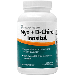 Suplemento de mioinositol y D-chiro inositol de | Relación 4