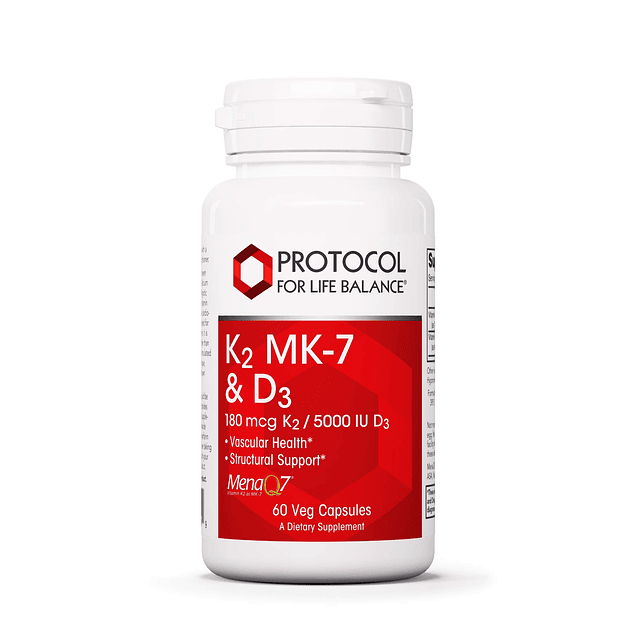 PROTOCOL FOR LIFE BALANCE K2 MK-7 & D3 Suplemento esquelétic