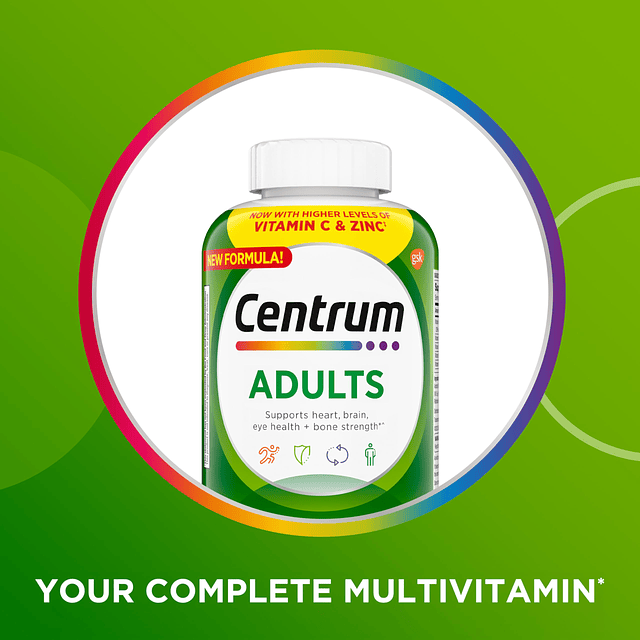 Suplemento multivitamínico/multimineral para adultos con ant