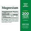 500 mg de magnesio para la salud ósea y muscular, paquete do