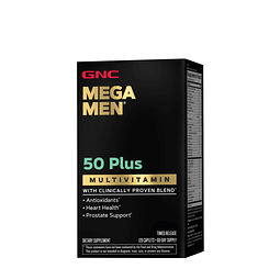 Mega Men 50 Plus Multivitamínico | Salud del corazón | Apoyo