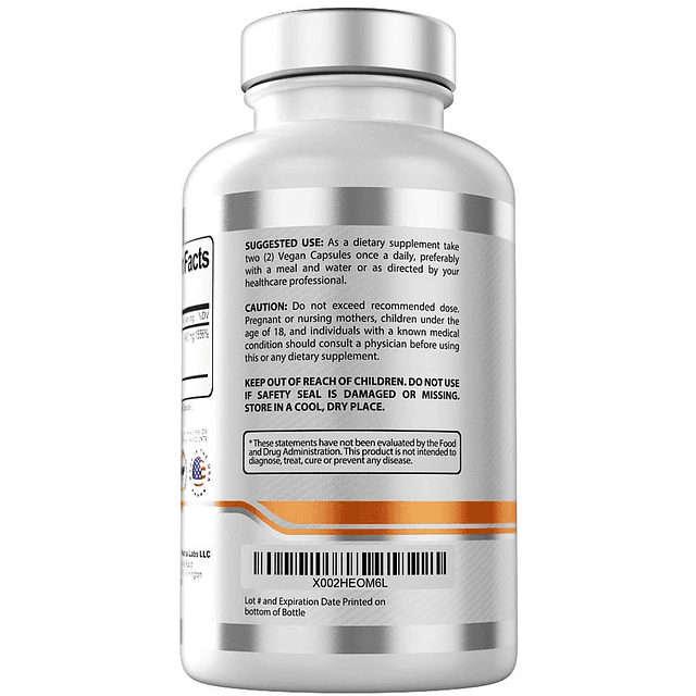 Vitamina C liposomal 1400 mg 180 cápsulas veganas Ingredient