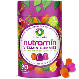 NUTRAMIN Gomitas multivitamínicas Keto veganas diarias Vitam