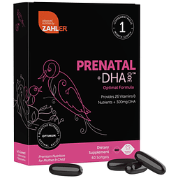 Vitamina prenatal con DHA y folato Suplementos DHA y multivi