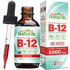 Organic Vitamin B12 Liquid Sublingual Extra Strength 60 x 50