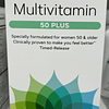 Multivitamina 50 Plus para mujeres | Respalda la salud de lo