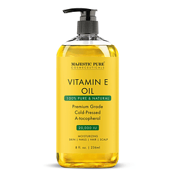 Aceite de vitamina E 100% puro y natural, 20.000 UI | Grado