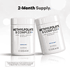 Suplementos del complejo de metilfolato B 5 MTHF, metilcobal