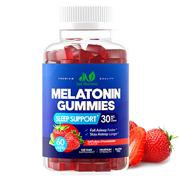 Gomitas de melatonina de 30 mg para adultos (60 porciones) A