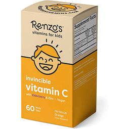 Invincible Vitamina C para niños con saúco y zinc Vitaminas