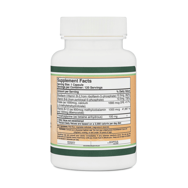 Multivitamina metilada (solo vitaminas metiladas y activadas