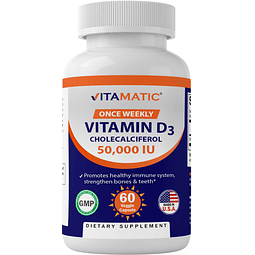 Vitamina D3 50.000 UI (como colecalciferol), dosis una vez a