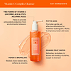 Limpiador complejo de vitamina C, gel de lavado facial espum