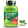 Vitamina masticable para niños Multivitamina con mezcla de f