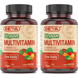 Suplemento multivitamínico y mineral vegano – Fórmula vegana