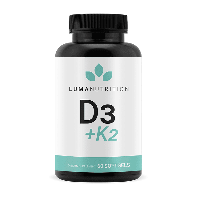 D3 + K2 Vitamina 10000 UI Suplemento para la salud de los hu