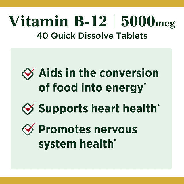 Vitamina B12, suplemento vitamínico de disolución rápida, ap