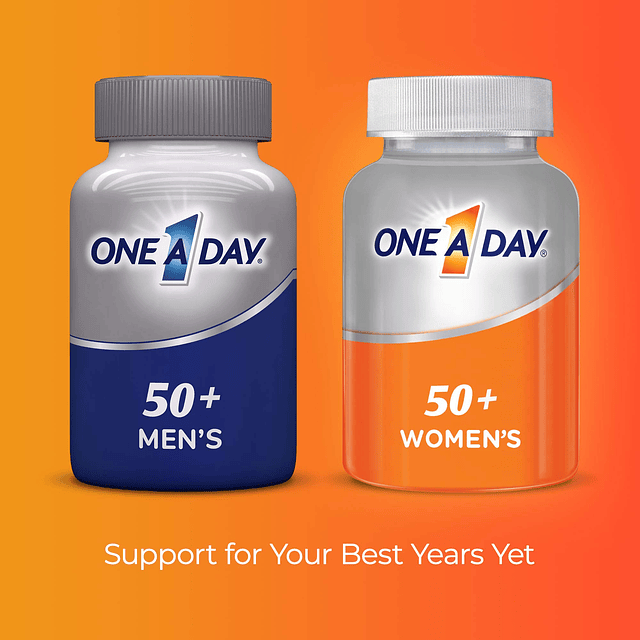 One A Day Women's 50+ Multivitaminas, multivitaminas para mu