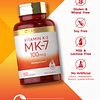 Vitamina K2 MK7 100 mcg | 150 cápsulas blandas | Suplemento