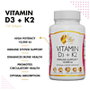 Coco March Vitamina D3+K2 10,000 UI Suministro para 4 meses