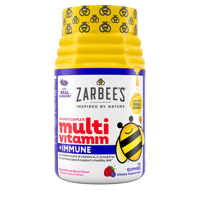 Gomitas multivitamínicas completas para niños + apoyo inmuno