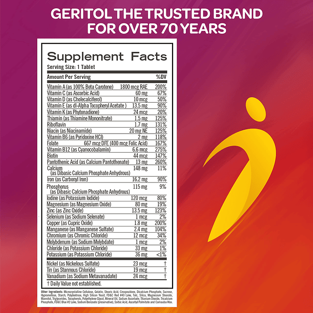 , suplemento multivitamínico, contiene vitaminas B, antioxid