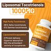 Tocotrienoles liposomales 1000 mg Suplementos de tocotrienol