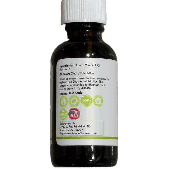 Aceite de vitamina E: 100 % puro y natural, 42 900 UI. Repar