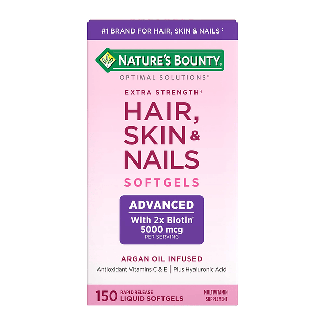 Nature's Bounty Advanced Hair, Skin & Nails, suplemento vita