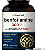 Benfotiamina 300 mg con tiamina 100 mg por porción | 240 cáp