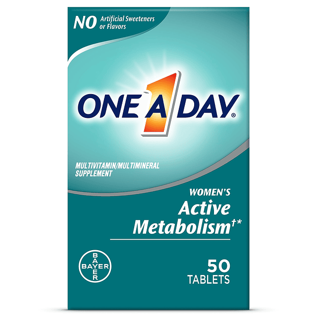 Multivitamínico de metabolismo activo para mujeres One A Day