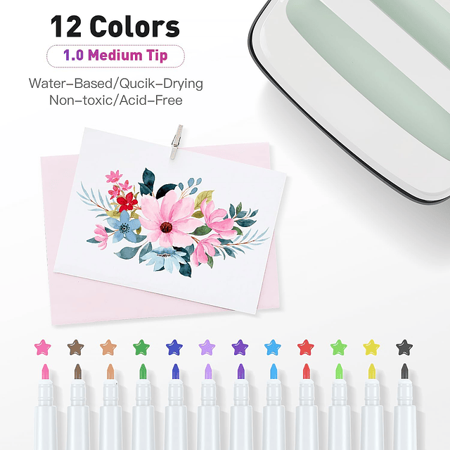 Marcadores de tinta de sublimación para Cricut Maker 3/Maker