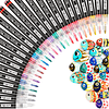 Juego de rotuladores de pintura acrílica con 24 colores de p