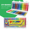 Super Crayons Juego de 36 colores - Crayones de gel suaves y