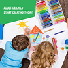 Super Crayons Juego de 36 colores - Crayones de gel suaves y