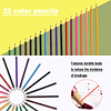 Juego de arte de 132 piezas, juego de colores profesional de