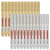 Rotuladores metálicos de primera calidad, paquete de 24 rotu