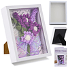 Kit de ganchillo de lavanda con marco de fotos, juego de tej