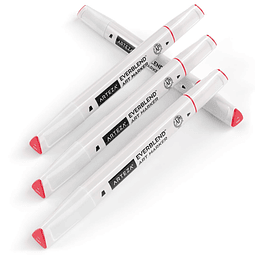 Arteza EverBlend Art Markers Red A412 (Juego de 4), marcador