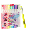 Dong-A Magic Puffy Popcorn Color Pen 10 colores Tarjetas de