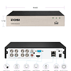 8CH 3K Lite DVR de seguridad para el hogar con disco duro de