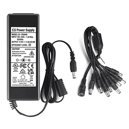 Adaptador de fuente de alimentación de CA a CC 12 V 5 A con