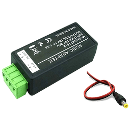 Convertidor de 24 V CA a 12 V CC, adaptador de corriente de