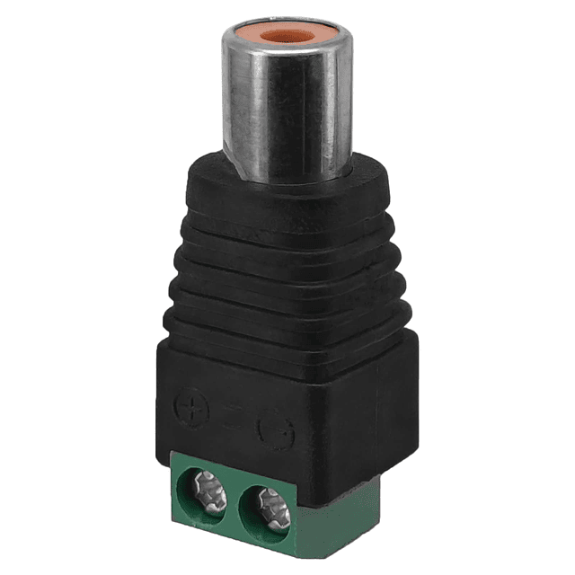 Conector RCA con destornillador, Phono RCA macho y hembra 5