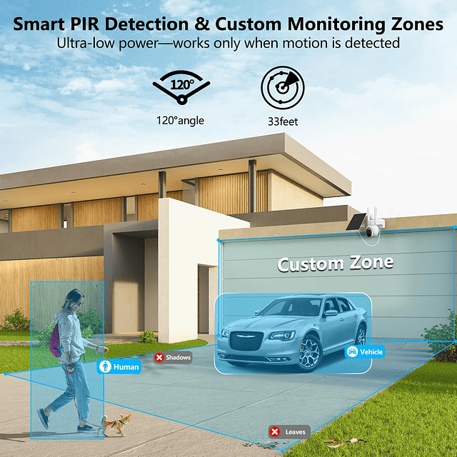 Cámara de seguridad celular 4G LTE Cámaras de seguridad sola